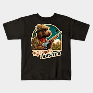 Lagotto Romagnolo hunter Kids T-Shirt